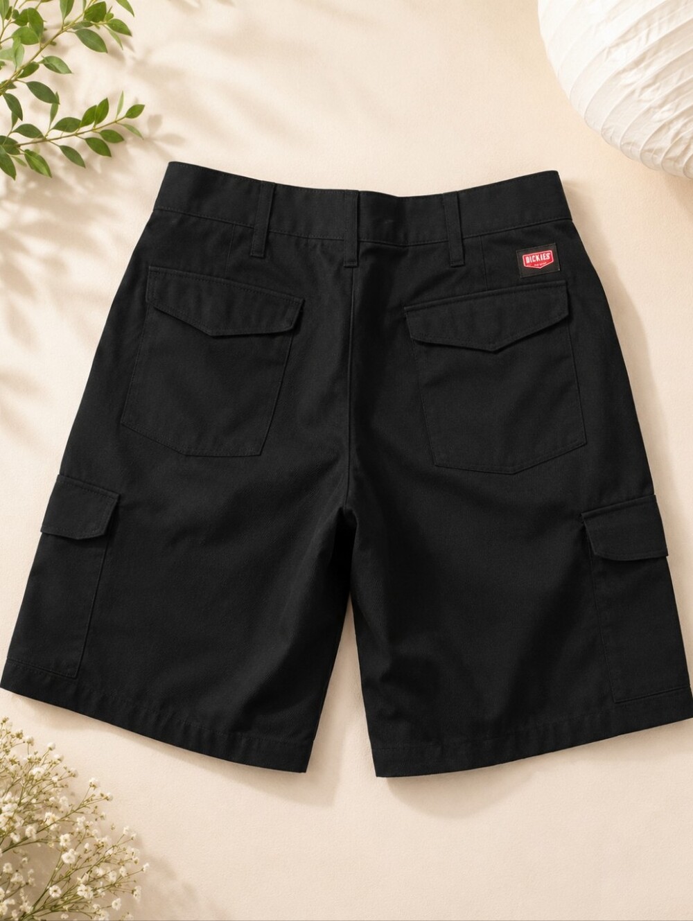 Black Cargo Shorts